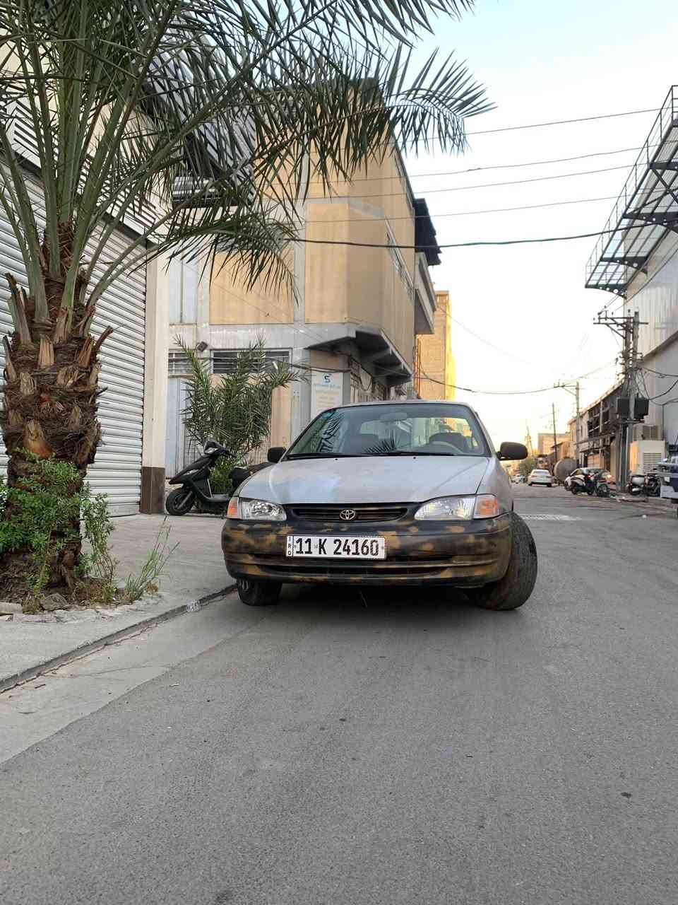 السلام عليكم كورلا موديل 2000 للبيع لون شمباني
مكينه 2000cc
محرك كير جدد 
منضومه  تبريد جديده 
راديتر ماء ومراوح جديد 
صدر جديد
 طخم تاير جديد
 باتري جديد 
جامة امامية جديدة
السياره جاهزة وأدامه كامله السياره 
حادثها جاملغ ايمن + بنيد رقم بغداد أنكليزي سنويه ل28
السياره باسمي تحول مباشر سياره نقصها بس صبغ مكاني كاظميه ساحة عدن السعر 57 اتصل ***********
***********
