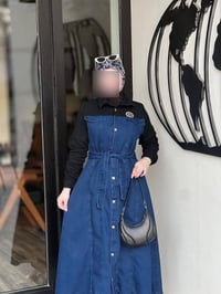 تخفيضات • فستان جنز • مقاسات 38-54