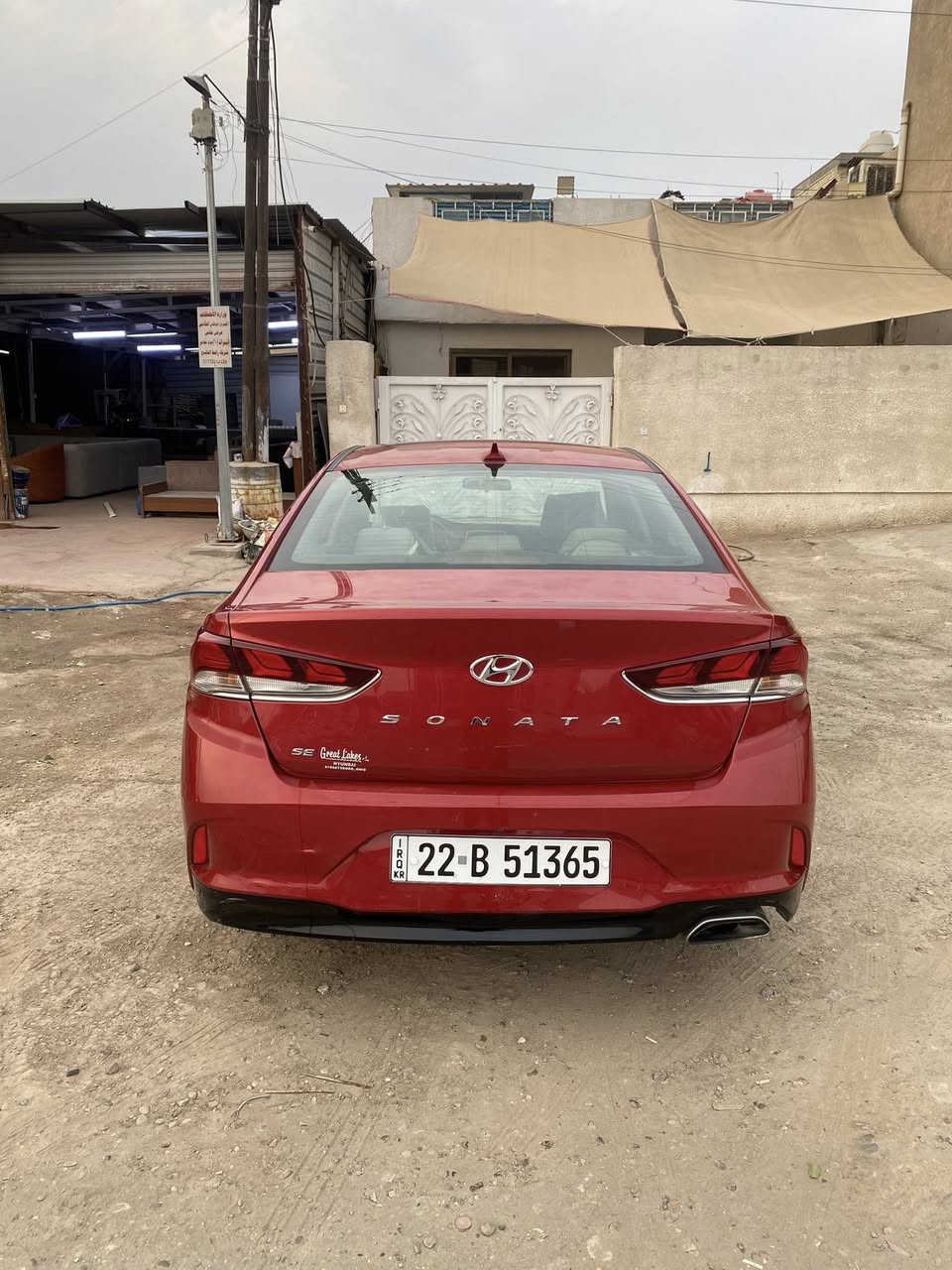 سوناتا 2018 
حادث امريكا باب وجاملغ وداير الجاملغ الخلفي 
وبلعراق جاملغ الامامي بيه الخشم صبغ والبنيد بارد والجنطه 
بارد  الكير بيه مشكله  ابيعة كايم 
السعر 113
بغداد حي اور 
***********
