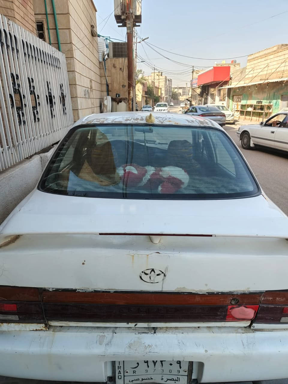 تيوته كورلا مديل  93 كوم حديد راعيهه موجود سنويه منتهيه السياره شغاله   مكان السياره مطيحه جامع الجبال او العقرب  السعر  27 وبيهه مجال 
مكلف بالنشر  رقم راعي السياره 
(‭0773 532 4053‬)
