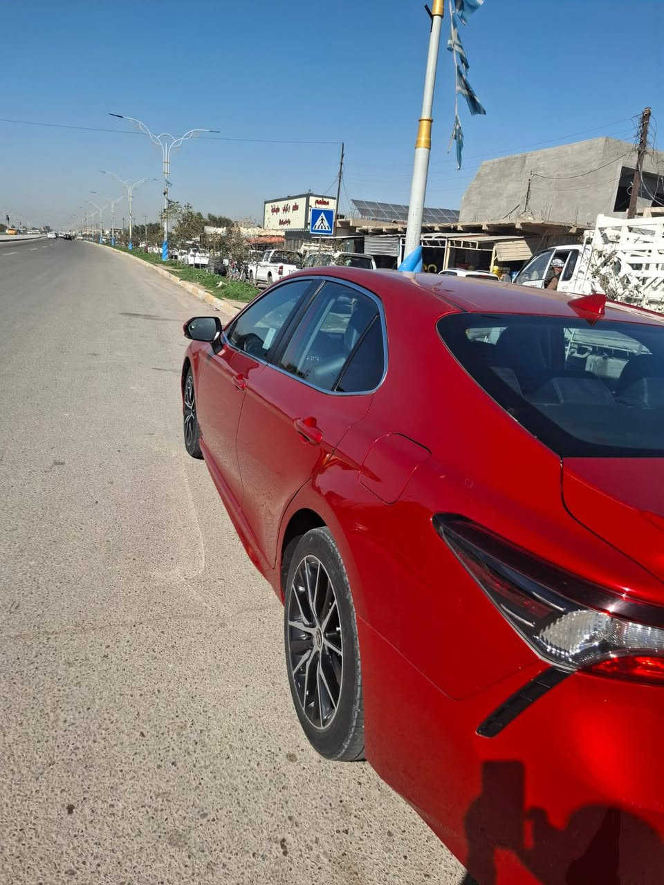 للبيع كامري 22اس اي امركي رقم شمال بسمي صور الحادث بلمنشور سياره جديده وخير من الله للبيع فقط سعر 205ورقه العنوان ديالى ***********
