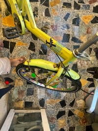 بايسكل أصفر • رياضي • خدوش بسيطة