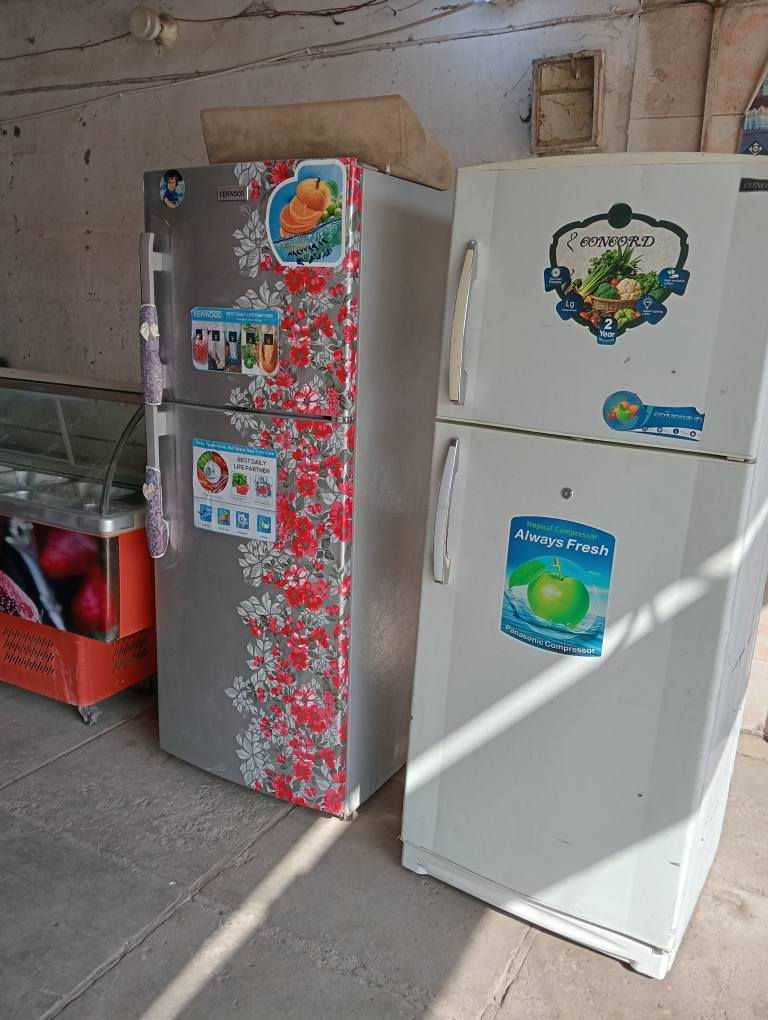 السلام عليكم يوجد لدينا عارضات عموديه وثلاجات باسعار حلوه وشرط الشغل والتبريد وشرط الفحص مكان ناصريه شارع الجمعه مقابيل ساحه العمال سابقا معرض تبارك الرحمن للاستفسار ع رقم *********** ناصرية, ذي قار
