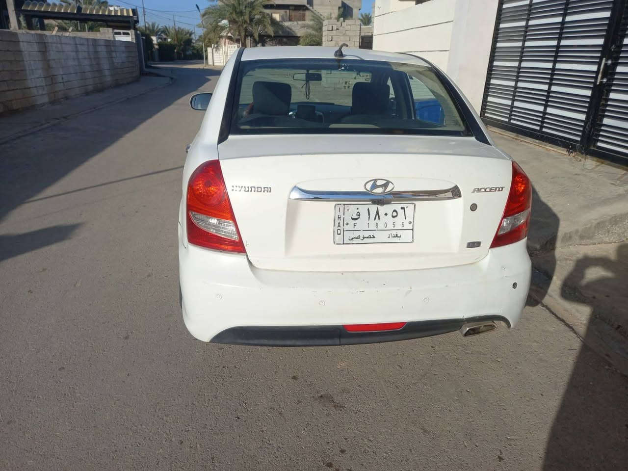 السلام عليكم للبيع سياره اكسنت موديل ٢٠١١ سياره خير من الله محرك وكير مكفولات تبريد ثلج رقم بغداد بسمي تخم تاير كامل مواصفات تنته وشاشه سياره مابيهه اي ضرر فقط تبديل شركه سياره خليجيه السعر ٨٠ وبيهة مجال الاتصال ***********
