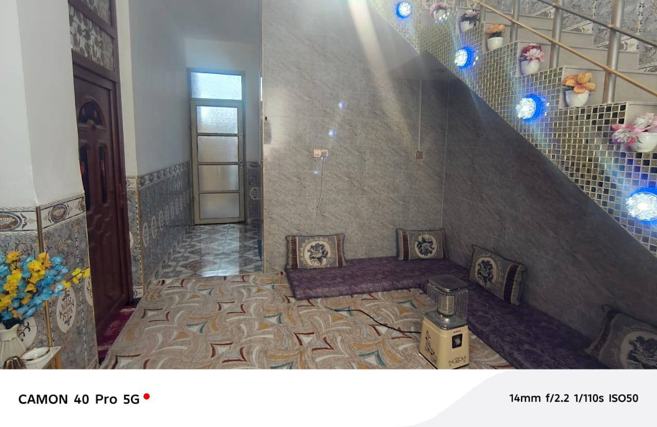 مكلفه بل نشر ..بيت للبيع قرب كورنيش التأميم مساحه *170* متر غرفتين وصاله وستقبال ومطبخ صحيات داخل وخارج السعر105* بي مجال بسيط استفسار اتصال *********** او واتس
