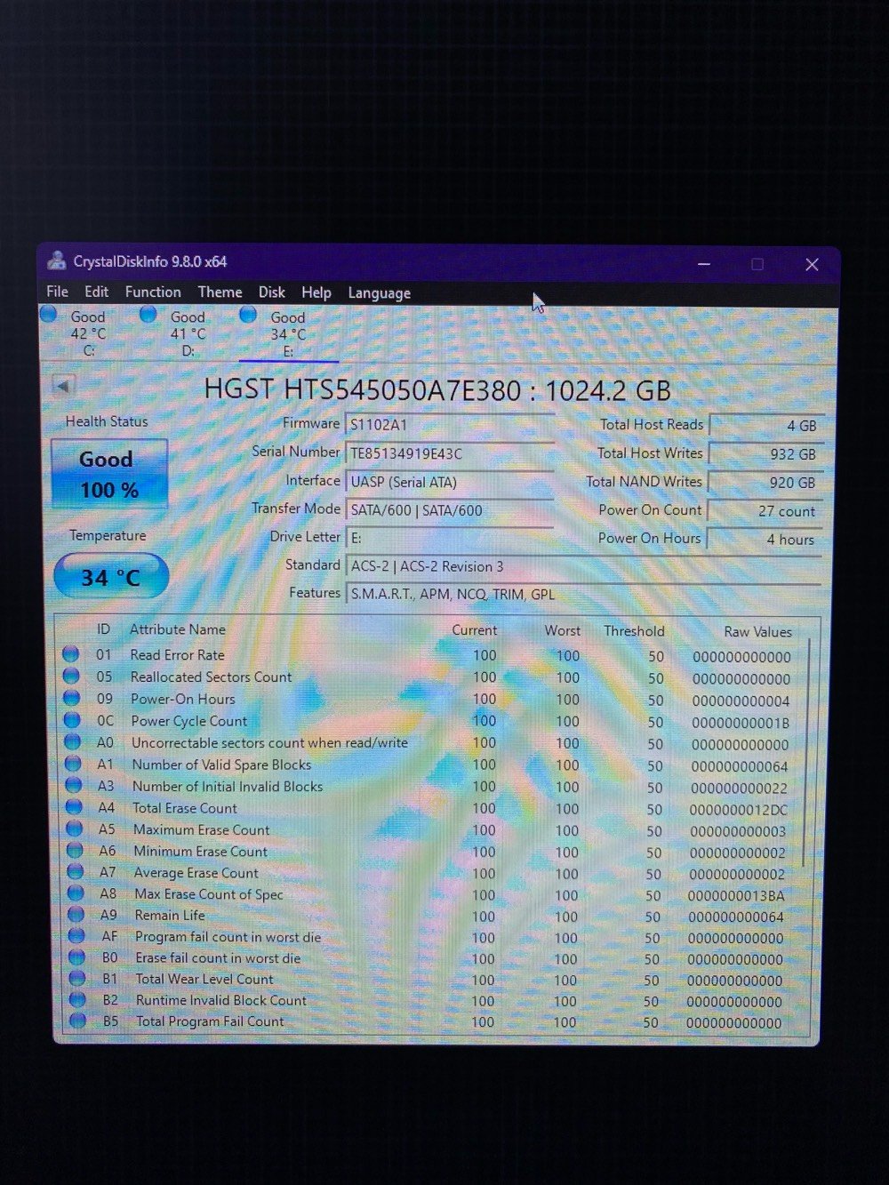 هارد تيرا ssd 1tb جديد غير مستخدم