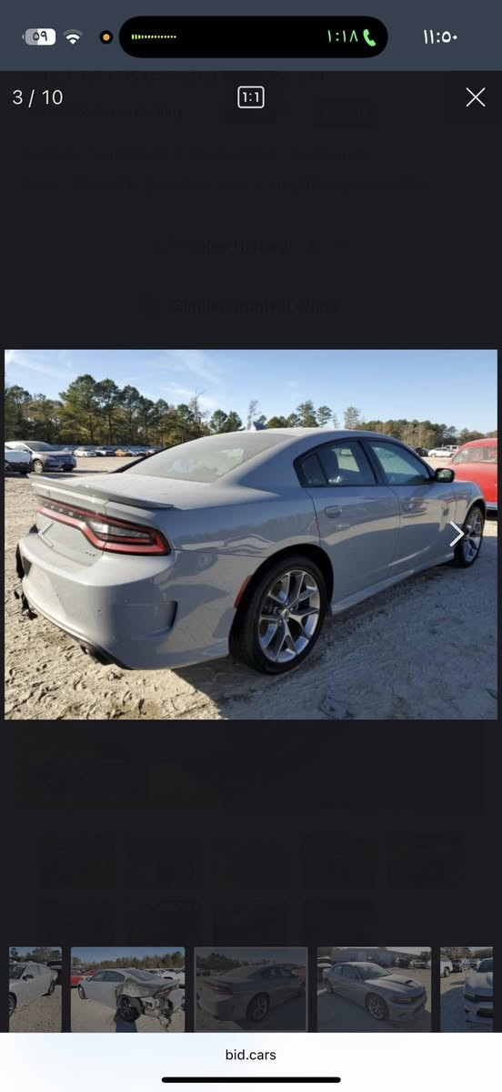 سلام عليكم جارجر موديل   Gt2021 اصل حادثه كدامك موضح سياره جديده ماشيه 68ميل بدون أرباك سياره.  اتصال عل رقم السعر 255 الرقم ***********
