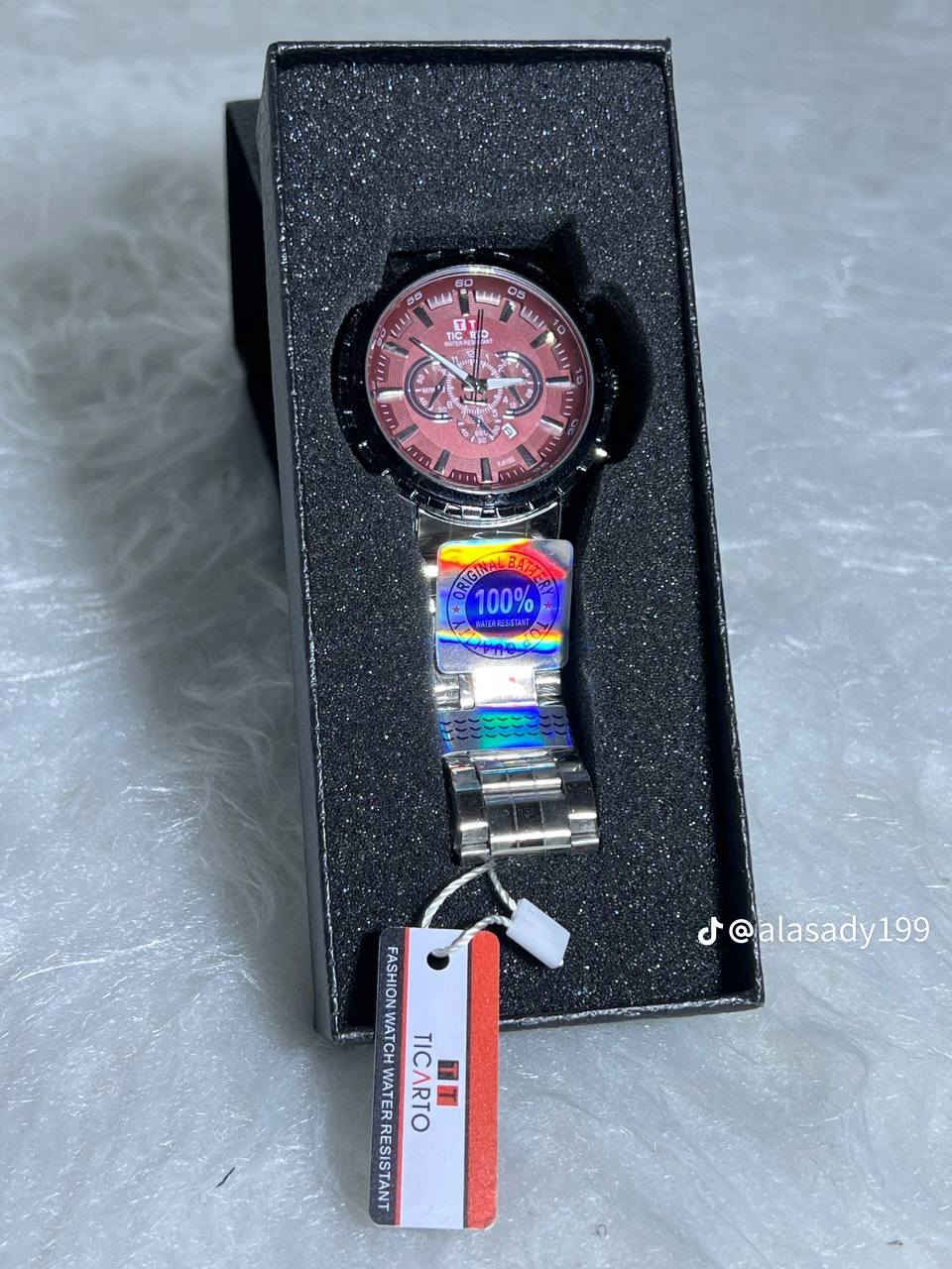 ⌚ لا تفوتك الفرصة 🔥
ساعات أصلية وجودة تضمنها 💯
تتحمل الاستخدام + ضد الكسر والخدش 🛡️
ستايل مرتب يليق بيك 😎✨
والسعر؟ ولا أحلى 💸🔥 + توصيل سريع لباب بيتك 🚚💨

"ستايل يخبل ويا كل حركة 😎💎"

احجز هسه قبل ما تخلص الكمية! 📩
***********
