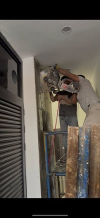 تثقيب كونكريت • قص وصب كونكريت • فتحات مرازيب