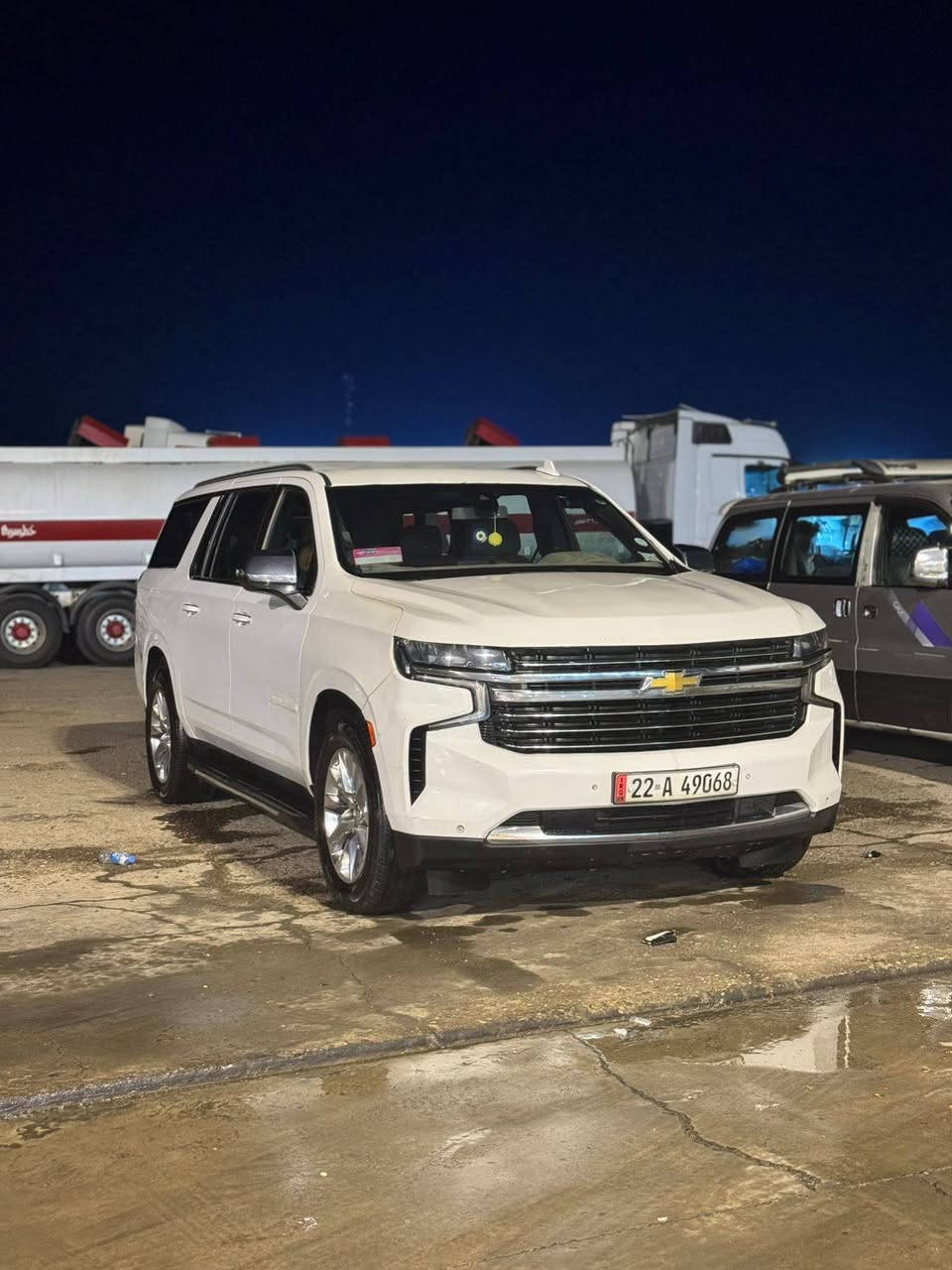 سلام عليكم سياره تاهو شوفر مديل 2022
سياره لبيع نضيفه كامله سياره بيه ربع جاملقات وبنيد بلاديات معمر نصبته حلوه ما عوزه شي  سياره بيه خط من بغداد ربيل كامله 
سعر 3شدات ونص
 
. بكان بغداد 

منصور رقم الهاتف  ***********
