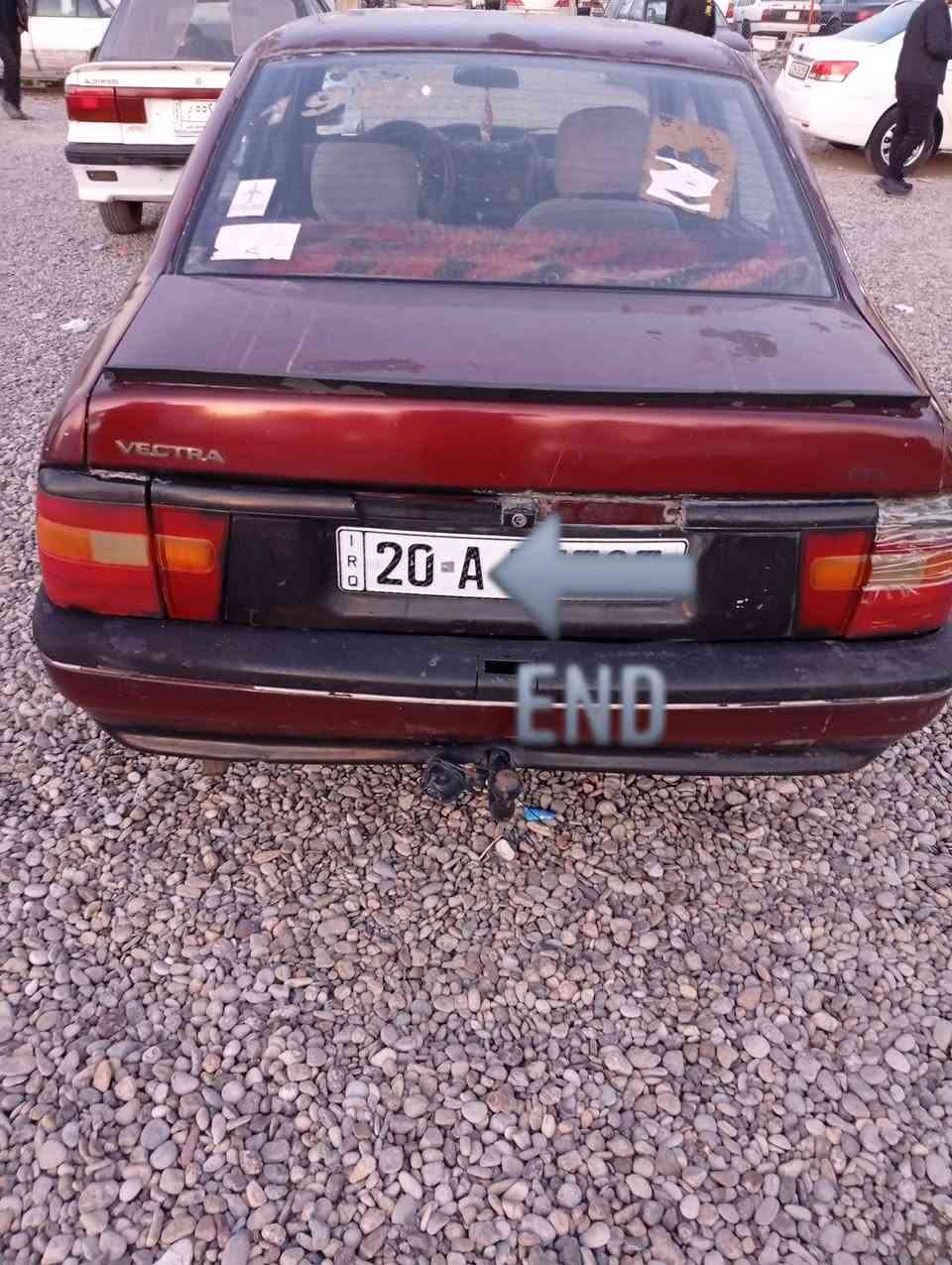 سياره للبيع اوبل فيكترا موديل 89 محرك 20 رقم ديالى مشروع وطني رقم دولي السياره بسمي السعر 25 ورقه وبيه مجال باقي التفاصيل خاص او الإتصال على الرقم *********** 📱
