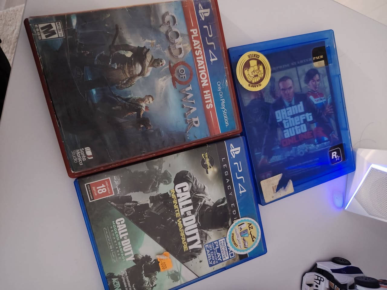 4 سلم
500 كيكيا
 3 العاب.
2 عدد جويستك
مكفول من الفتح استخدام شخصي فول نضافه


**إذا كنت صاحب هذا الإعلان وتريد حذفه لأي سبب، رجاءا أرسل رسالة إلى الدعم الفني**