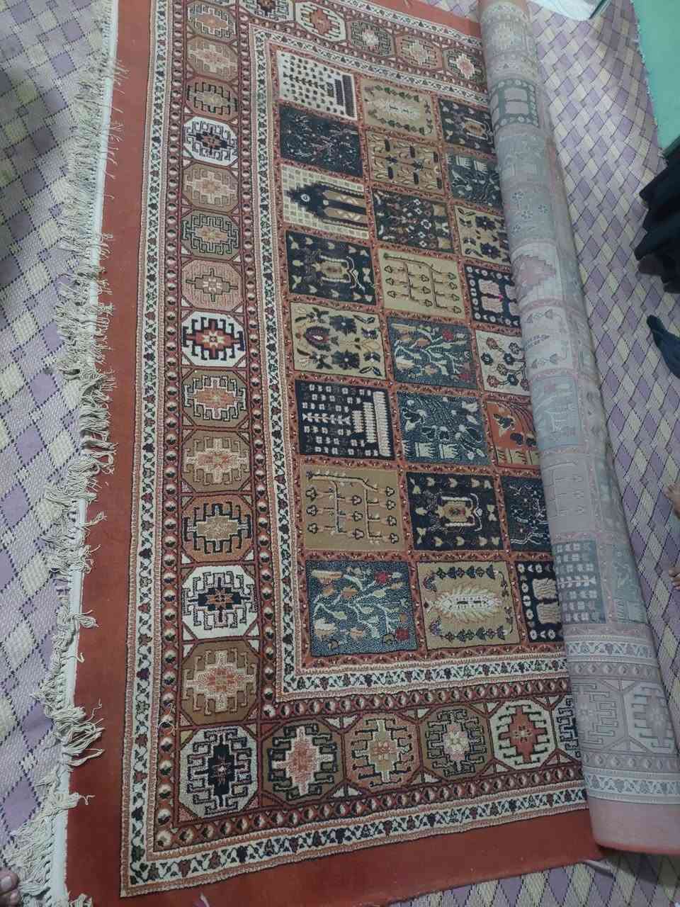 زوليه مغسوله ونضيفه  ٤×٣ الطول ٤ والعرض ٣
السعر ٢٠ الف التوصيل داخل السماوه مجاني توصيل لباب بيتك 
***********
