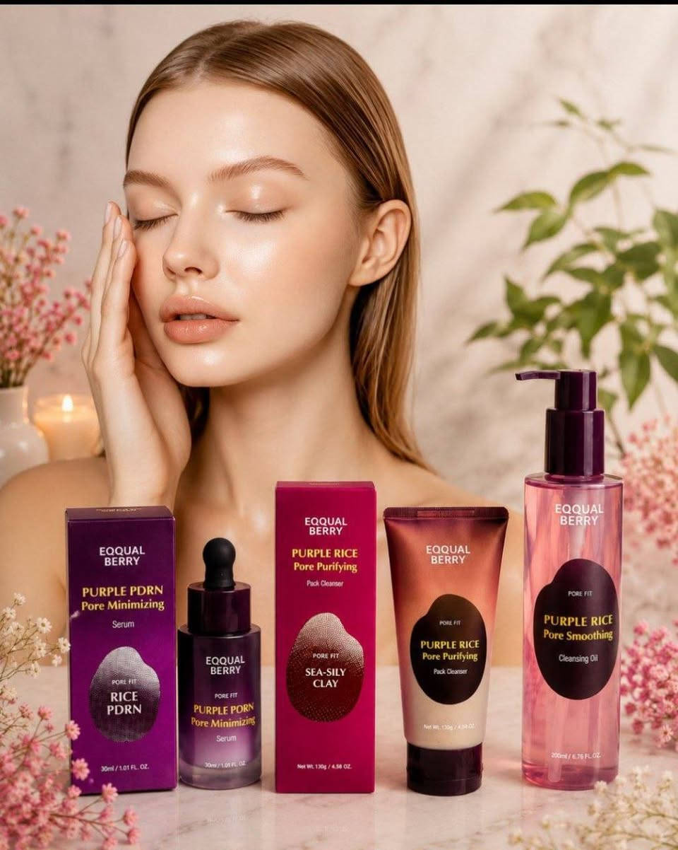 🍒 روتين كوري 🍒

💜 3 منتجات كورية للعناية المتكاملة بالبشرة 🇰🇷✨
تنظيف عميق + تصغير مسام + تفتيح ونضارة بمنتجات واحدة 💫
تشتغل على تنظيف البشرة من العمق، إزالة الشوائب والمكياج، تقليل مظهر المسام، وتنظيم الدهون مع ترطيب ونعومة من أول استخدام 🥹💜
النتيجة: بشرة أنقى، أنعم، ومشدودة بلمعة صحية واضحة ✨
مناسبة لكل أنواع البشرة وتعطي إحساس فخم بالعناية اليومية 👌💜


**إذا كنت صاحب هذا الإعلان وتريد حذفه لأي سبب، رجاءا أرسل رسالة إلى الدعم الفني**