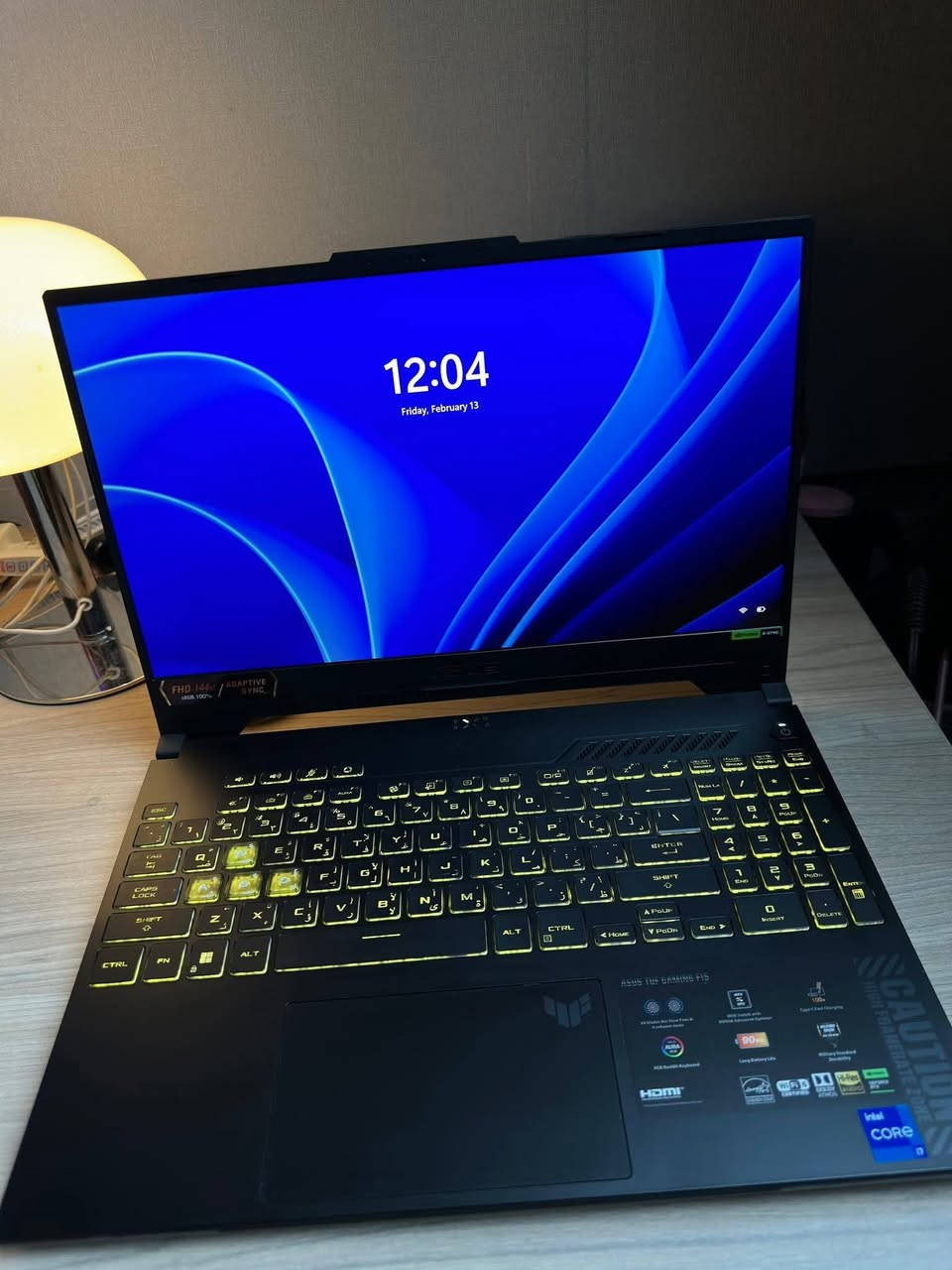 لابتوب للبيع
asus tuf gaming f15

​المعالج: cor i7_13620 h

​كرت الشاشة: RTX 4060 8g (140w)

​الذاكرة: 5200 /  16g ddr5 

​التخزين: 512GB SSD M.2 NVMe 

​الشاشة: 15.6 /  144h / 1920x1080

السعر: (1,400,000 )  كامل الملحقات 

المكان: بابل 

للتواصل:(***********)
