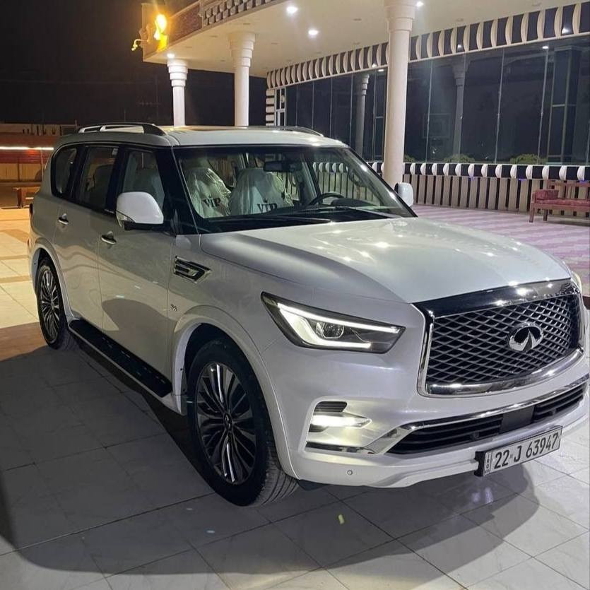 ئینفینیتی 2019 مواسەفات پلاتینیۆم QX80 
سفری شەریکەی مەنسور 
دەعامی بۆ دەعامی بەشەرت 
100 هەزار ڕۆشتووە 
قەپات مواسەفات 
دەبڵ ئەکسل 
کامێرا 360 
ڕاداری و بەسمەیە 
حاسەی پێش و پشتی 
مەکینەی 5.6L V8
کوشن VIP
چوار تایەی نوێی لەژێرە 
کارەبای کامل مەزبوت 
کامل ئەشیای شەریکەی لەگەڵ 
هیچ مەسرەفێکی تێدانیە 
بەجوانی جوانی و پاکی و ماوەتەوە 

سـعـر : لە کۆمێنت داوابکە ڕاستەوخۆ بۆت دێت 📥 

گێر و مەکیەنەی بەشەرت 
هیچ کێشەیەکی تێدا نییە 

ژمارەی خاوەنەکەی 
***********
شوێن هەولێر
