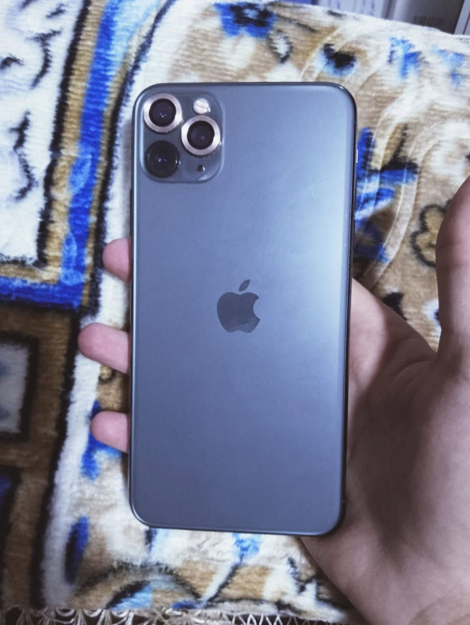 السلام عليكم
ايفون 11 pro max لون زيتوني البطاريه 94 الذاكره 256 الجهاز نظيف كلش مامبدل بي اي قطعه خالي من الخدوش فيس ايدي شغال الكامرات كلهن شغالات يعني الجهاز حيل نظيف السعر 390 وبي مجال بسيط مكاني بغداد حي الخضراء الرقم *********** الشراي يتواصل خاص متواجد واتساب + ماسنجر

