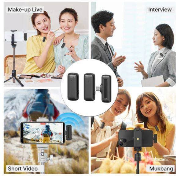 Ulanzi J12 Wireless Lavalier Microphone
2 مایکرۆفۆن (Transmitter) لەگەڵ 1 وەرگر (Receiver)
پەیوەندی بێ‌وایەر 2.4GHz
مەودای گواستنەوە تا نزیکەی 20 مەتر (65ft) Plug & Play ـە، پێویستی بە ئەپ نییە Noise Reduction بۆ کەمکردنەوەی دەنگی ژینگە
کاتی کارکردن نزیکەی 6–7 کاتژمێر
کیسێکی شارجکردنی هەیە کە دەتوانێت چەند 
جارێک دووبارە شارجیان بکات رانية, السليمانية


**إذا كنت صاحب هذا الإعلان وتريد حذفه لأي سبب، رجاءا أرسل رسالة إلى الدعم الفني**