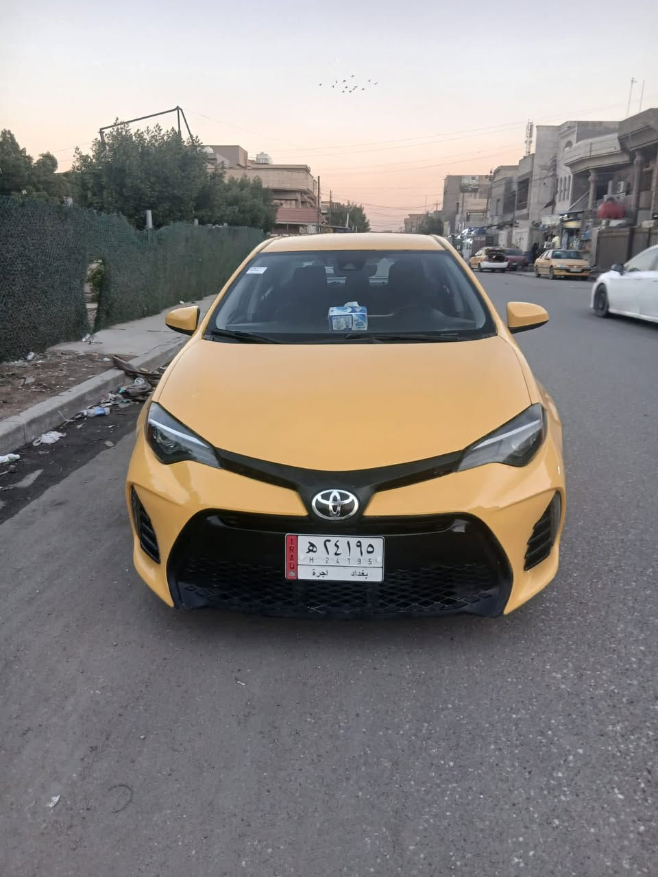 كورلا موديل 2019 السعر(120)ورقه$ حادث السياره باب اليمنى بدون دواخل السيارة جديده محرك 1800 ماشيه 110 رقم الهاتف *********** صدر امامي و خلفي جديد تخم تاير جديد تبريد ثلج تدفئه شغاله
