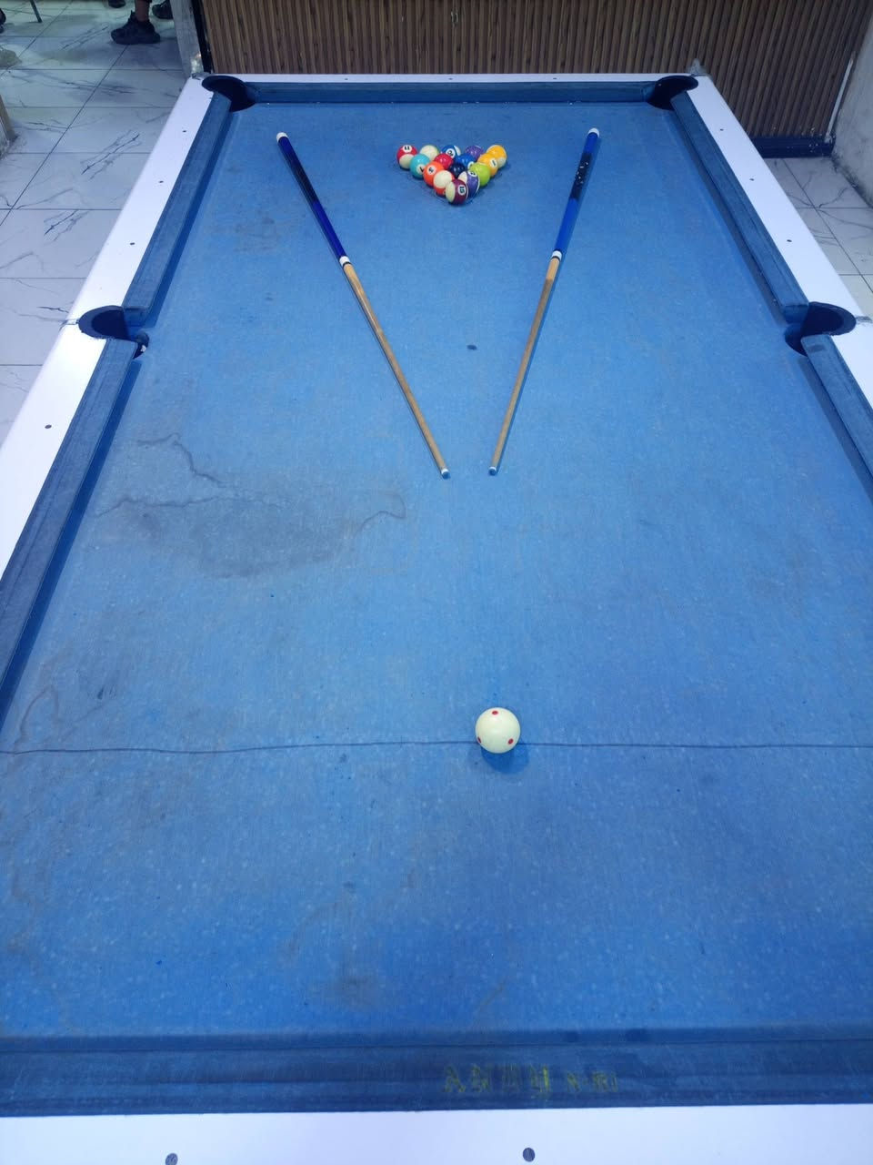 بلياردو للبيع مكاني بغداد حي العامل ***********
750وبي مجال بسيط
