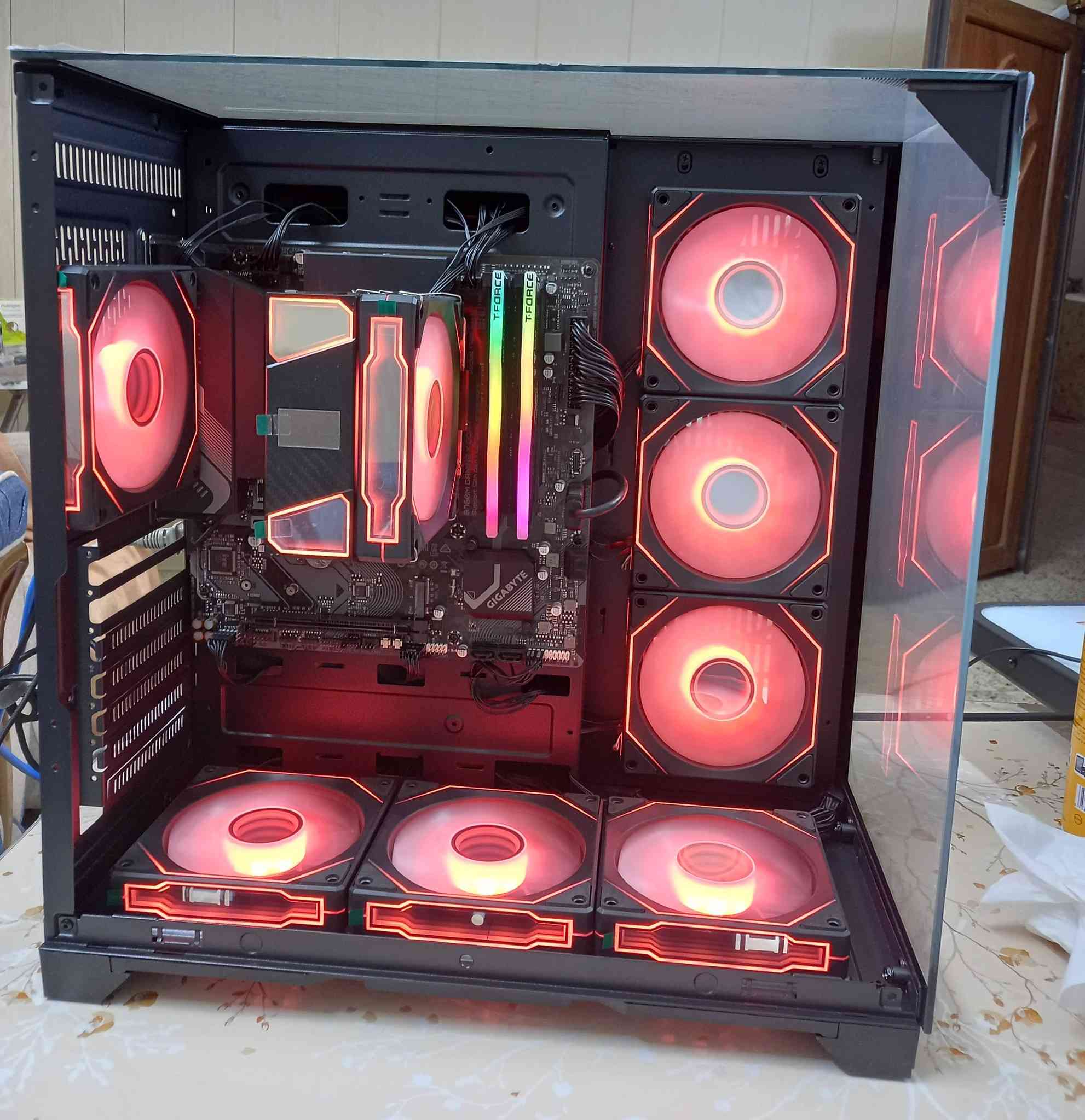تجميعة جيل 13 كارت شاشة داخلي
المذربوردGIGABYTE B760M
المعالج i5 13400
الرامات T.FARCE RGB 16G 3600
الهارد M.2 1T 
بور سبلاي 650W 
كيس جام 7 فانات مع هاب مع ريمونت


**إذا كنت صاحب هذا الإعلان وتريد حذفه لأي سبب، رجاءا أرسل رسالة إلى الدعم الفني**