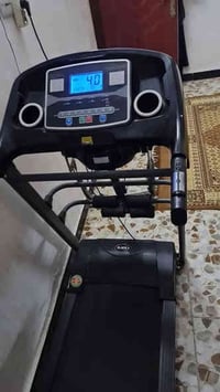 جهاز جري بعدة جديد ويا جهاز ثاني تكسير الدهون ويا ملحقاتة القرص تمارين...