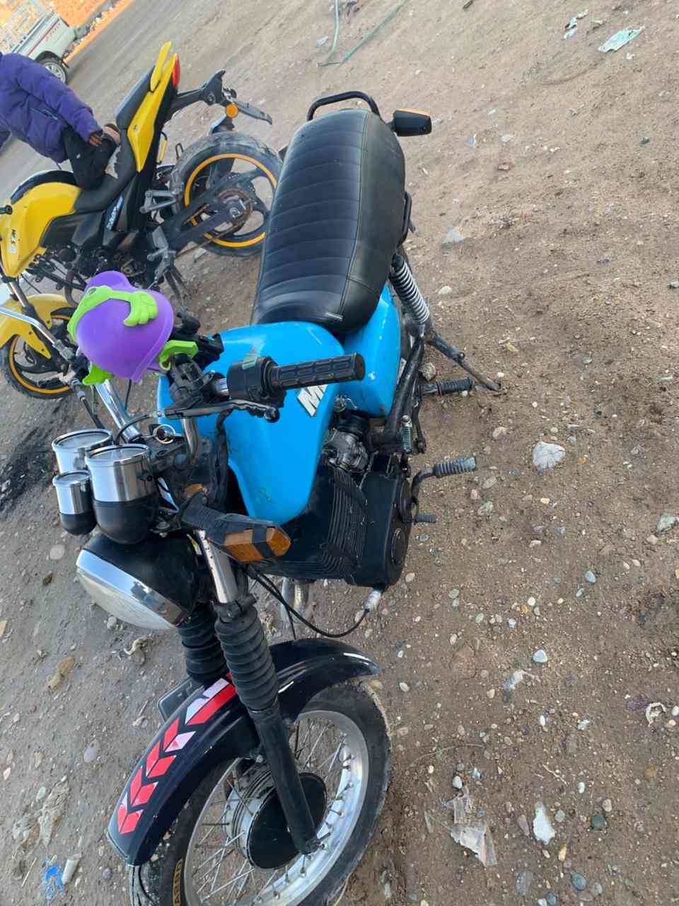 السلام عليكم  دراجه للبيع غنبوره رقم جديد انكليزي شرط التحويل شراي فقط يتصل المكان صلاح الدين. ***********
