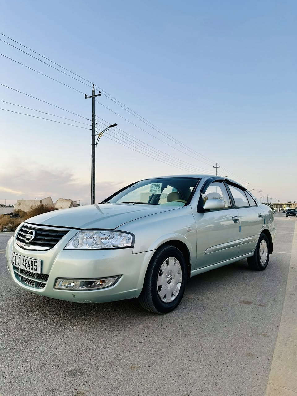 السلام عليكم
سيارة نيسان سني وارد كوري رقم بغداد تحول ثاني يوم
بيها ٣ قطع صبغ اثر جراد مكفوله شواصي ولغود
كير ومحرك مكفولات صدر جديد تدفئه وتبريد شغالات 
السياره جاهزه من كلشي تفول بانزين وتسوق بس 

السعر88 وبيها مجال 
***********

#المكان الأنبار الفلوجة
