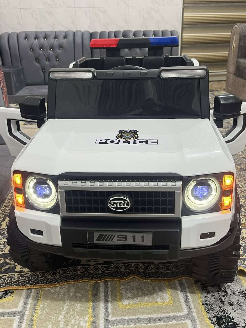 سياره اطفال شكل الشرطه شحن مخصصه من عمر 5 سنوات الى 8 للاستفسار الاتصال او مراسله واتساب او ماسنجر العنوان كربلاء***********
