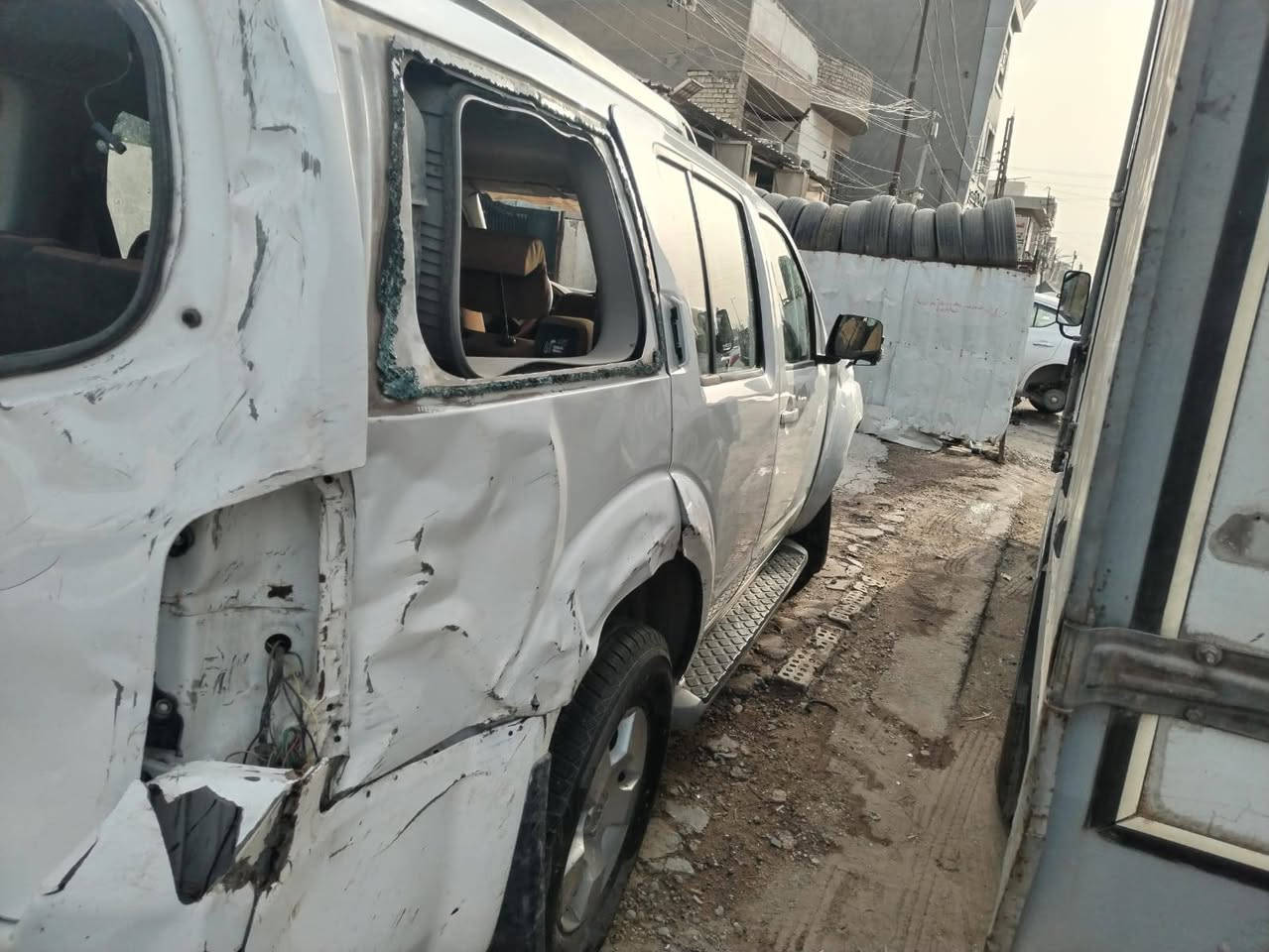 السلام عليكم نيسان بافندر 2015 خليجي رقم بصرة  لوحات انكليزي ع الاستلام بيهة حادث ابيعهة ع حادثهة مكينة وكير مكفولات بيهة منظومة غاز  التفاصيل بالفيديو العنوان بغداد المشتل للاستفسار الاتصال ع الرقم
***********
