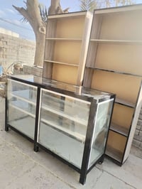 فاترينا خشبية • ١٩٠×٨٠ • المحاويل