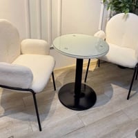 سيت استراحه • بوهيمي موديل حديث • ابيض اسود رصاصي