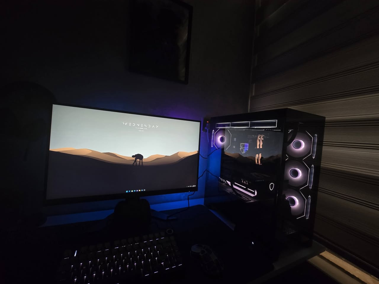 🔹 تجميعة PC كاملة للبيع 🔹

🖥 مواصفات الجهاز:

- GPU: MSI RTX 5070 Gaming Trio OC (3 Fans)
- CPU: AMD Ryzen 5 7600
- Motherboard: MSI B650-S WiFi
- RAM: T-Force 32GB DDR5 6000MHz
- SSD: WD 1TB Gen4 M.2 NVMe
- PSU: FSP VITA GM 750W 80+ Gold Full Modular PCIe 5.1
- Cooler: Thermalright 360mm Liquid Cooler
- Case: SAMA SV1 Black

✅ التجميعة بحالة ممتازة ونظافة الجديد.
✅ الاستخدام لفترة قصيرة لا تتجاوز عدة أشهر.
✅ جميع كارتونات القطع وملحقاتها متوفرة.
✅ جميع القطع ما زالت ضمن فترة الضمان.

سبب البيع: عدم التفرغ للاستخدام.

💰 سعر التجميعة: 2,650,000 دينار عراقي.

ابيع الكيس كامل ما ابيع قطع منفصلة

🔹 تتوفر بقية قطع السيت أب للبيع بشكل منفصل:

- ⚡ UPS: Falcon Online 1KV — 120,000 د.ع
- 🖥 Monitor: Gigabyte M27Q 27" 2K IPS 170Hz — 250,000 د.ع
- 🖱 Mouse: Gravastar M1 Pro — 100,000 د.ع
- ⌨ Keyboard: Aula F75 Pro — 50,000 د.ع
- ⚡ UPS ثاني: High Power 2000 — 85,000 د.ع

📍 الموقع: ديالى / بعقوبة
🚚 لا يوجد توصيل.
📞 للتواصل عبر الاتصال أو واتساب:
***********
