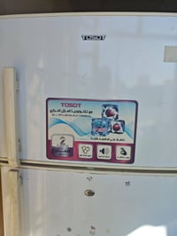 ثلاجه توشيبا • حجم كبير • كمبريسور ناشيونال