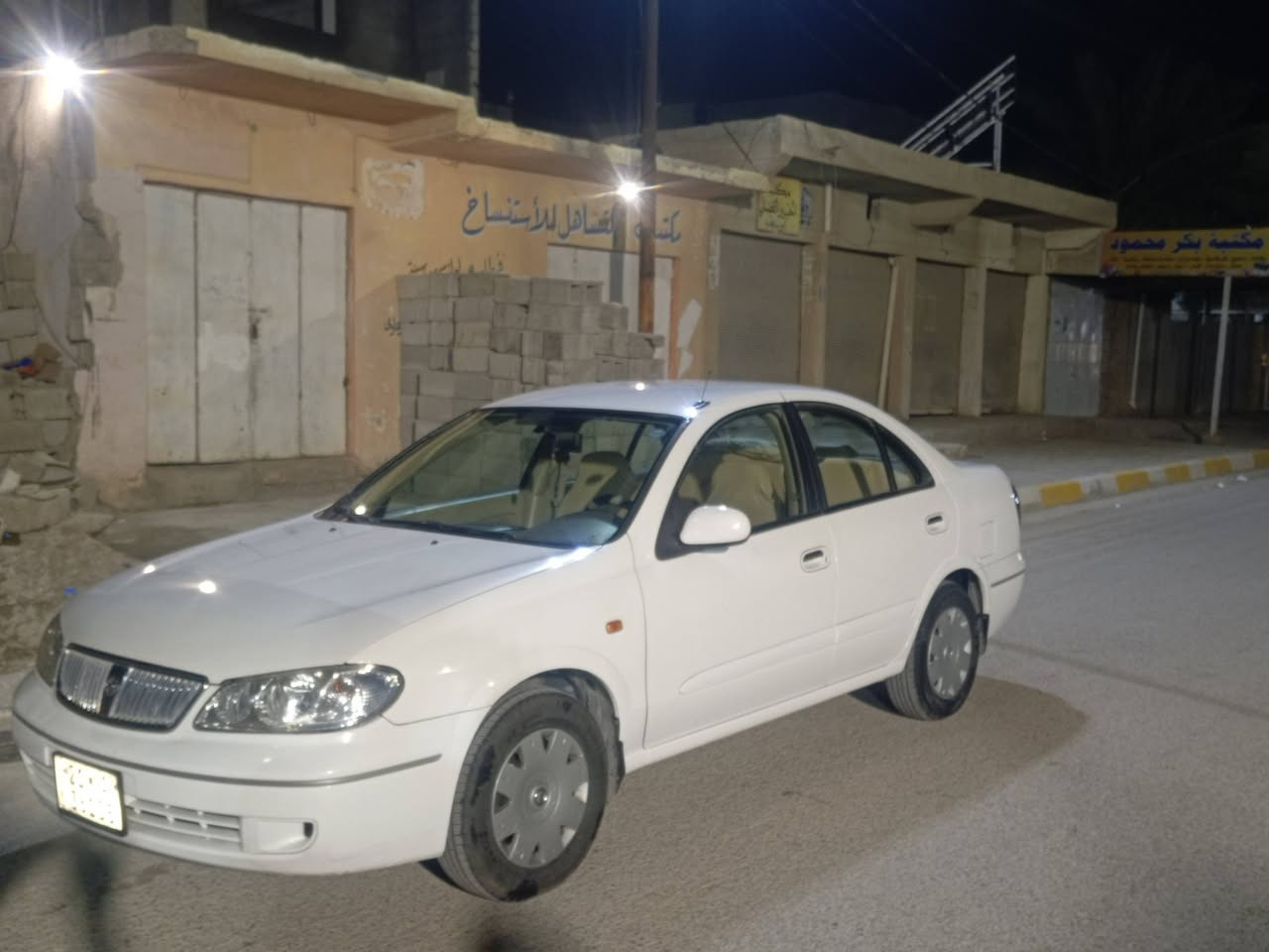 سلام عليكم 
للبيع للبيع فقط
نيسان سني 
موديل2009
 رقم سليمانيه 
تحويل ثاني يوم هزه كلشي جديد 
بدون ضرر وصبغ كلين سياره ماشالله جديده وضع شركه كامله من كلشي صدر امامي خلفي جديد تايرات جدد بين قوسين سياره مناقصه شي للتواصل واتساب او رقم هنا ***********
