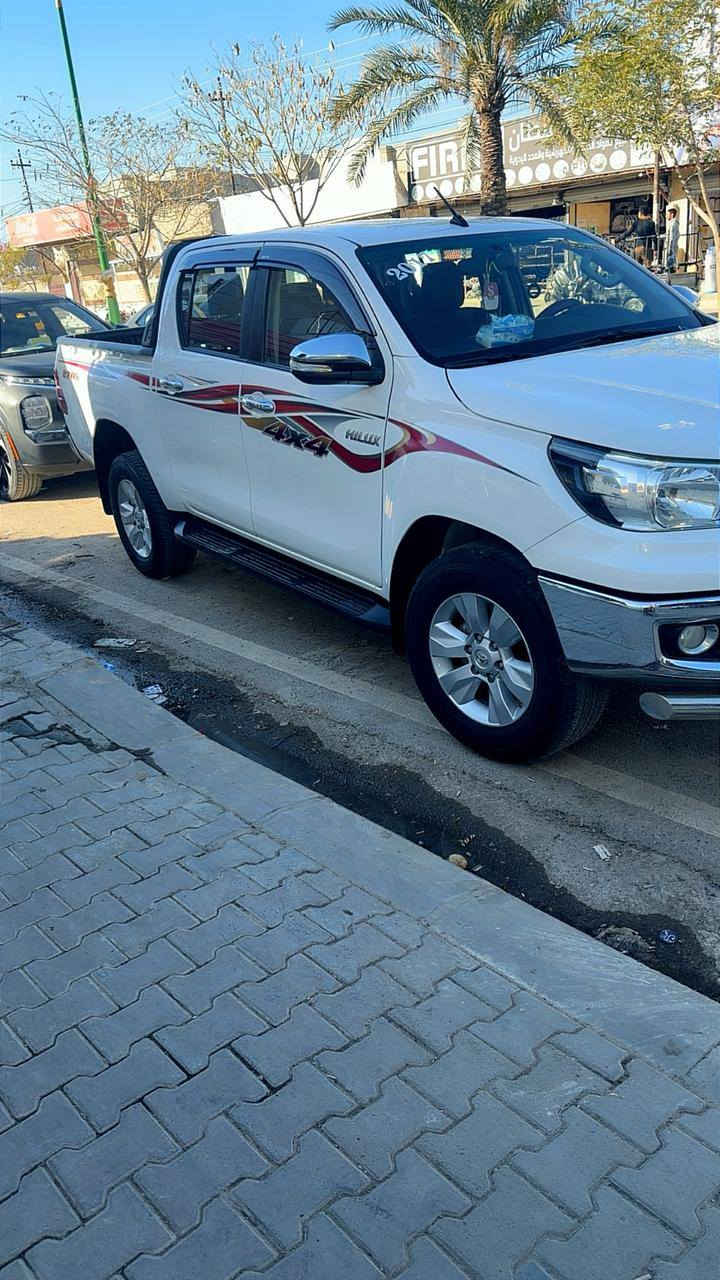 سلام عليكم هايلوكس فور ويل موديل ٢٠١٧ السياره مال بيت كله بلادي كير محرك تبريد كله شرط السعر ٢٤٥ او بيه مجال الاستفسار الاتصل *********** 🚫*********** السونار مرفق بل منشور مكان كركوك
