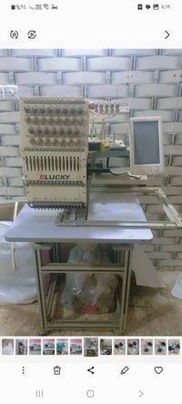 ماكنة تطريز • ماكينة تطريز • تطريز • مكينة تطريز • ماكنة 15 إبرة • ماك...