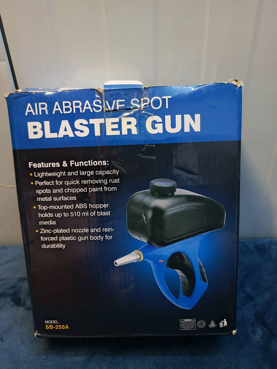 عل اول تم 15 مسدس رش طلاء هوائي محمول باليد من ال زد فويوب، مسدس رش رملي يعمل بالجاذبية، ادوات هواء صغيرة تعمل بالهواء المضغوط مع فوهة للمنزل الداخلي والخارجي (B)


**إذا كنت صاحب هذا الإعلان وتريد حذفه لأي سبب، رجاءا أرسل رسالة إلى الدعم الفني**