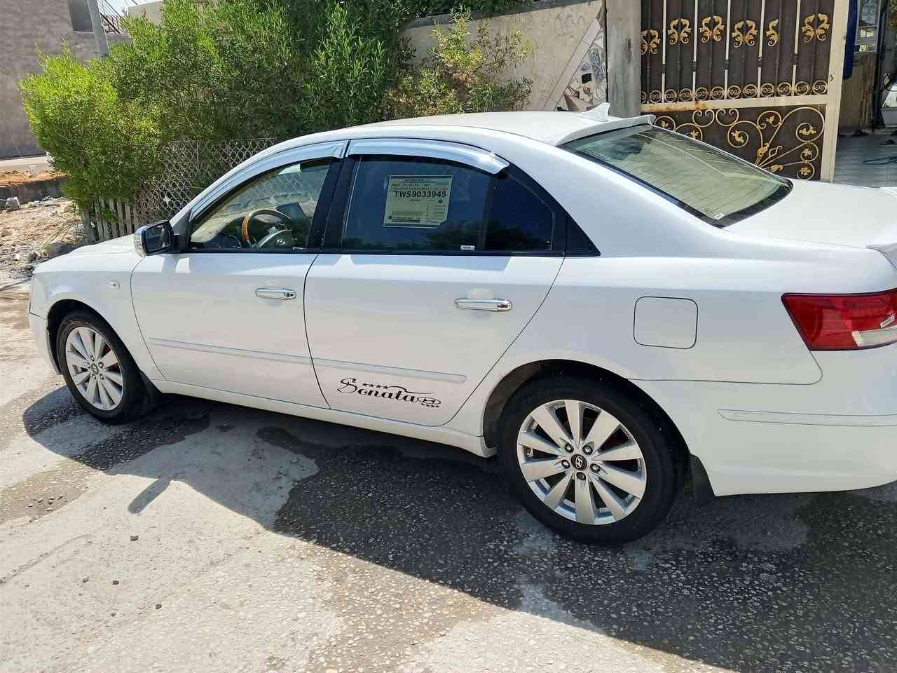 السلام عليكم
سوناتا خليجي رقم بغداد موديل 2009 محرك 2400  5 كير   مكان السيارة بابل المسيب بيع فقط السعر 125 وبيها مجال الاتصال ***********
