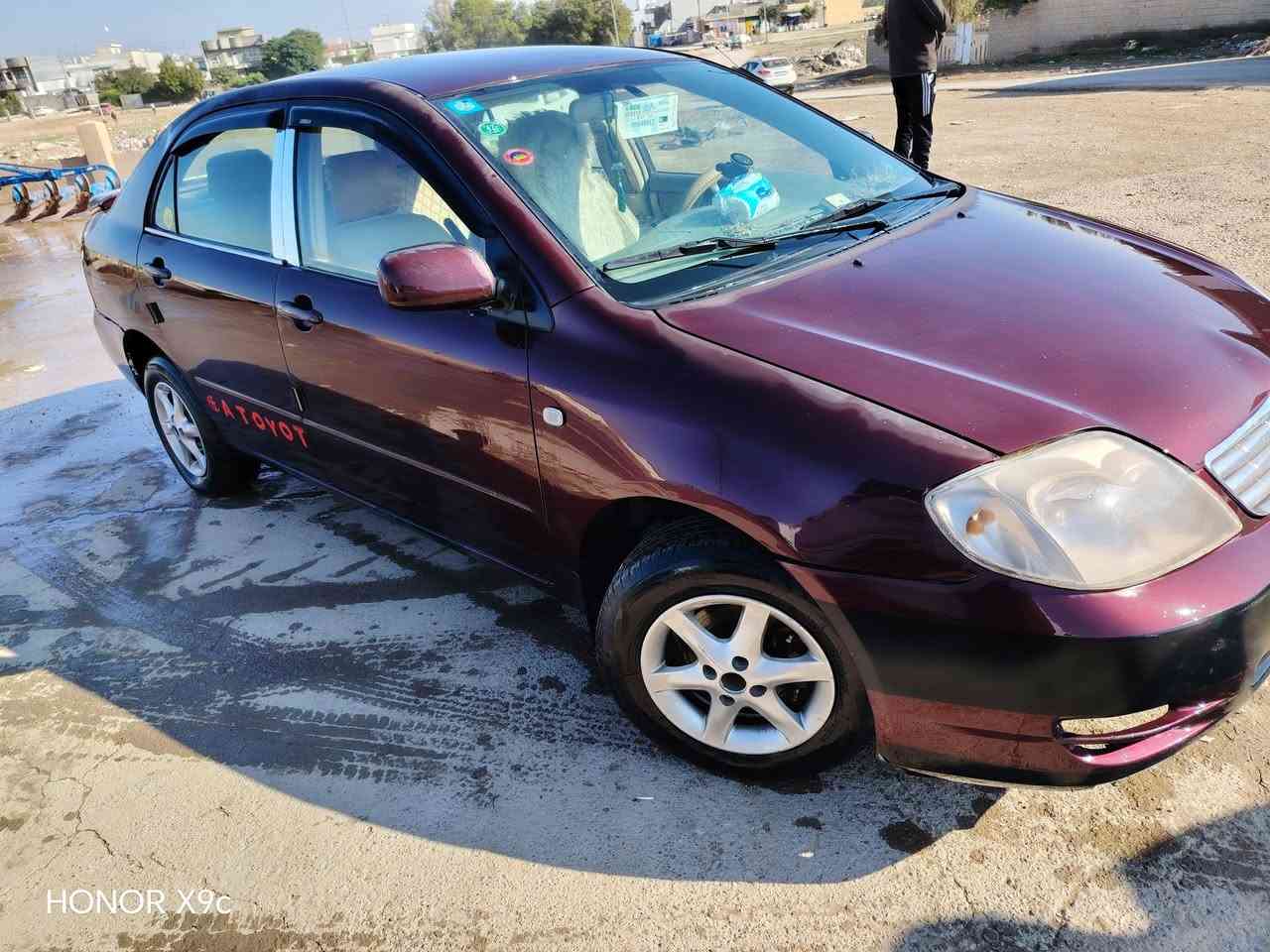 السلام عليكم للبيع كورلا ٢٠٠٤سعودي محسن تبريد تدفه Absاربعه دسك مصبوغه عام بدون حادث شرط محرك 1800 گير مكفولات سعر ٧٧ وبيها مجال ***********
