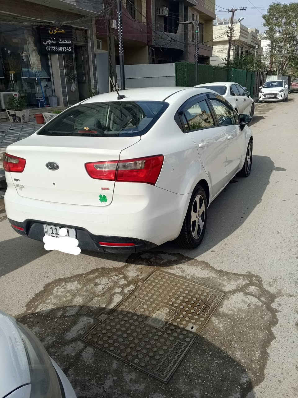 كيا ريو رقم بغداد موديل 2016 وارد امريكي محرك 1600 السعر 92 وبيها مجال موبايل ***********
