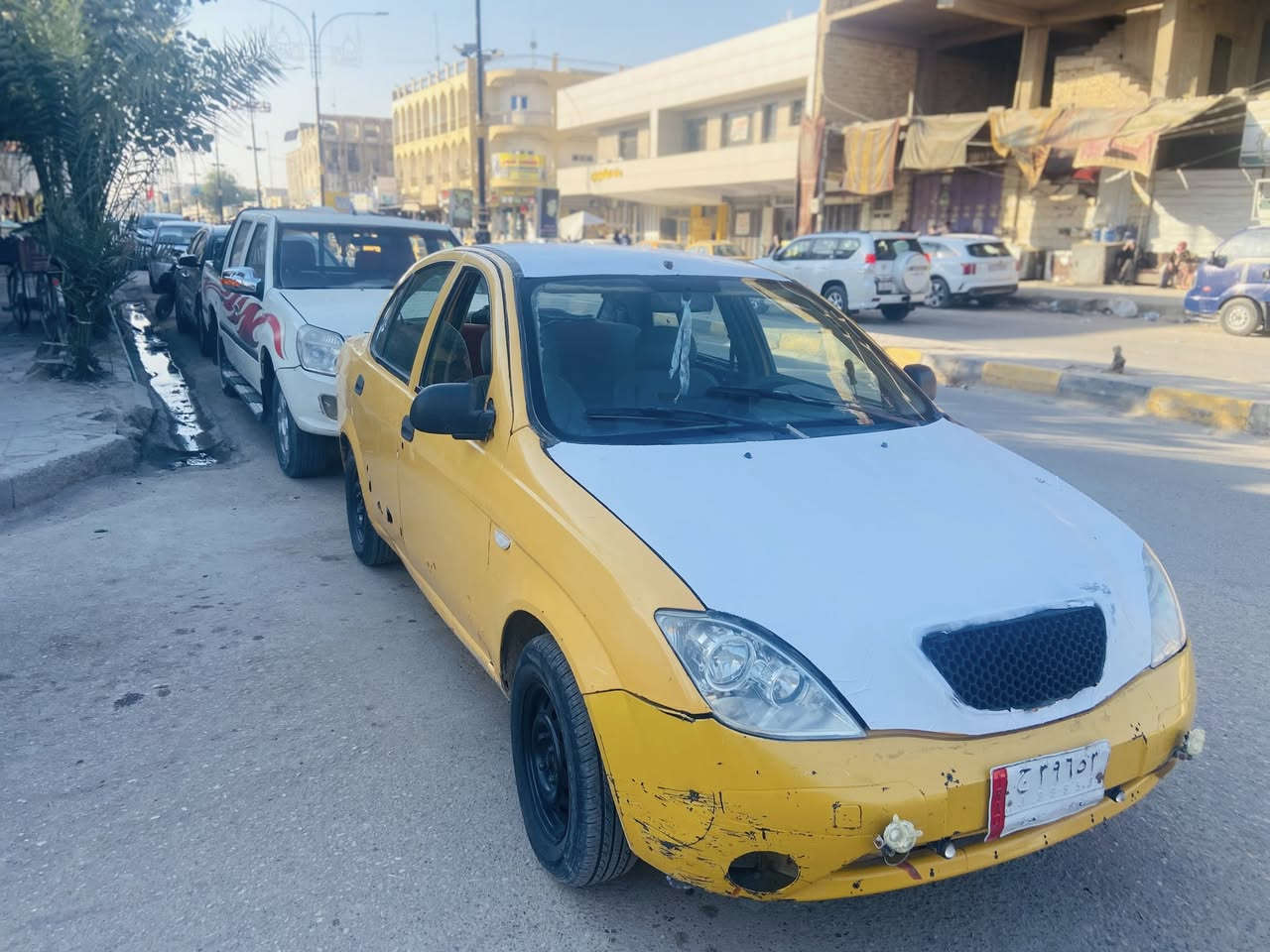 طيبه 2015 رقم بغداد راعيها بديوانيه مصفره هيئه وغرامات سنويه ما صاقطه سياره نضيفه بيها خياسات مكينه وكير وحداديه كلش حلوات عوزها تلكيط خياسات سعر خاص او تتصل ع رقم ***********
