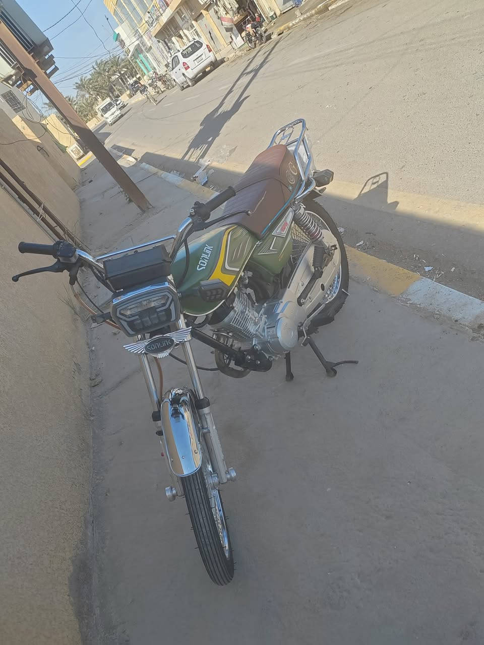 سلام وعليكم دراجه تايكر موديل 24 شكل ٢٥ دراجه بعدها جديده لوك اوراق كامله كهربايات كلها كامله برغي ما ناقصها السعر ٦٥٠ وبيها مجال مكاني ديالى كنعان خاص ما جاوب شراي اتصل ع رقم ***********
