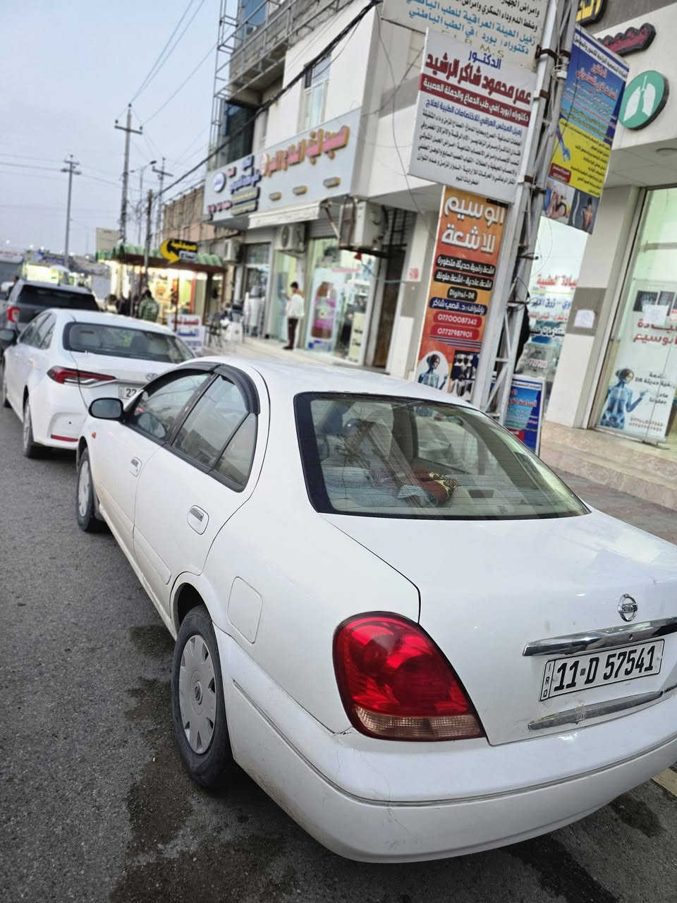 السلام عليكم
نيسان سني 2009 رقم بغداد سنويه لل30 باسمي
گير محرك تبريد كفاله  بيها اربع قطع صبغ  السعر 85
المكان ديالى ***********
