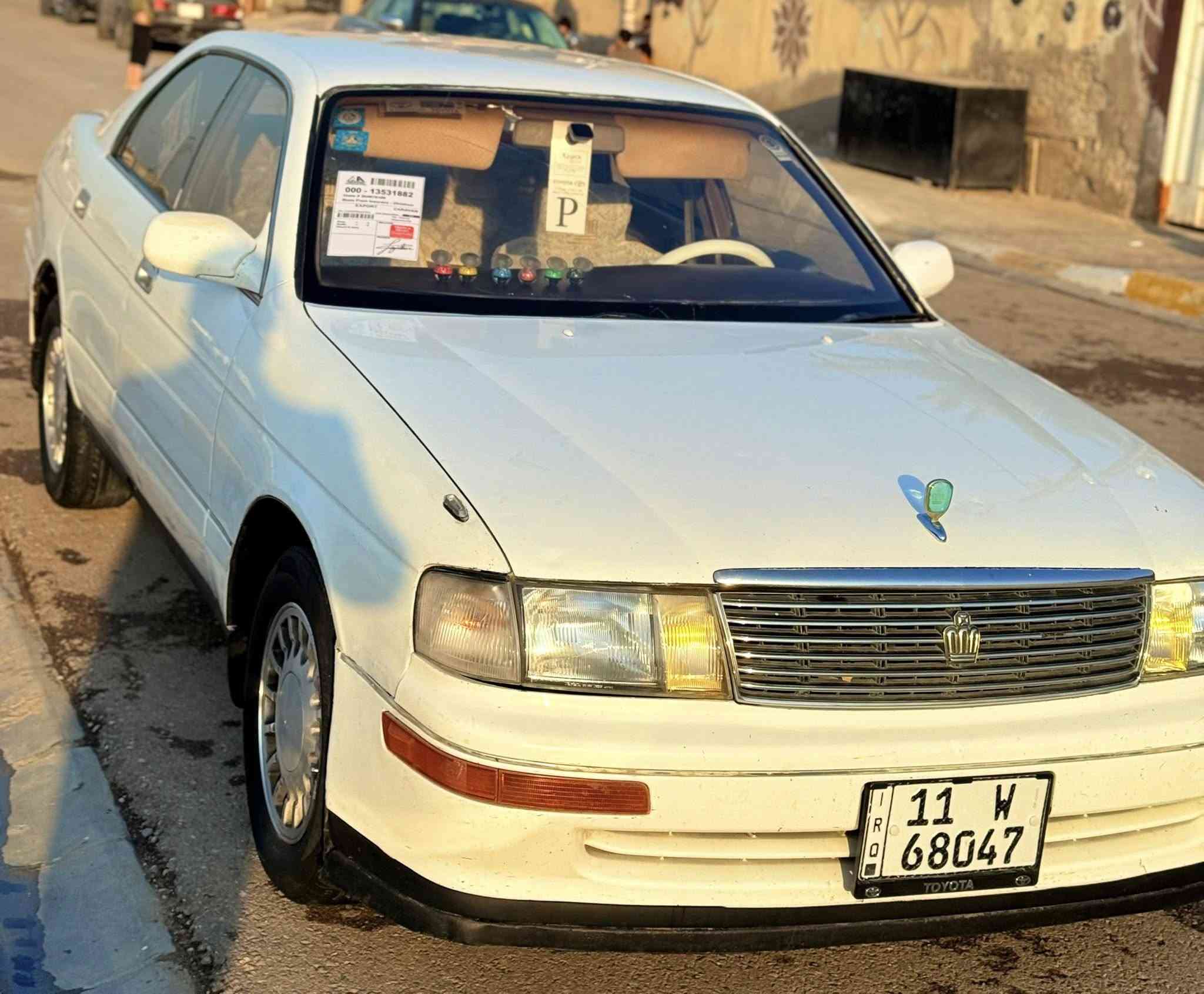 سلام عليكم 
تيوتا كراون 1996
رقم بغداد دولي بسمي مشروع وطني سنويه جديده 2029هزه جديده قبل شهرين 
سياره مكفوله كفاله لأضربه ولاتجيه لاكلبه ولاكص ولانقل جثه ولا مصبوغه مكفولا من العيب الشرعي سياره فول 
مكينه 3000 مكفولا 
كير 
اكسل 
شاصي
تخم تاير 
صدر 
تبريد 
اكسل 
كهربائيات كلها شغاله 
تنته جديده 
غرفه خير من الله 
ترايك وين مايعجبك سياره مال جناي وجاهزه من كلشي
كوت قضاءالحي 
سعرها 63
***********
