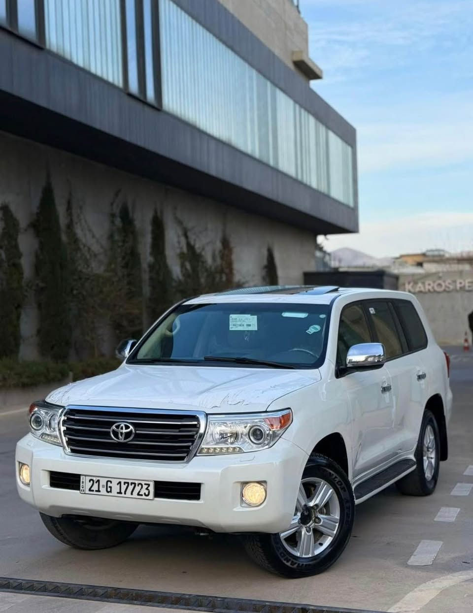 ‎بۆفرۆشتن. 🔱🔱للبیع

‎‏Toyota landcrusier 2013 GX شەریکەی جیهان

‎تۆیۆتا لاند کرۆزەر GX فول شەریکەی جیهان
‎سڵاید ،بەخی ئاو ،هۆک،فڵچە،تبرید مرکزی،٣ ریز کوشن
‎لایت لید و عەدەسە دەبڵ ئەکسل،

‎ئاوێنە کارەبا،بلاجکتۆر،چەندین مواسەفاتی تر..

‎ئەزیزان سەیارەکە بێ بۆیاخە بێ چاڵ و شوخت و تعدیلە
‎گێڕ و مەکینەو ئەکسلی بەشەرت نەکراوەتەوە
‎سەنەوی ژینگەی تازەیە بە ناوی خۆمەوەیە
‎١٤٠هەزار کم رۆشتوە
‎ژت:*********** السليمانية, العراق
