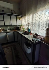 كاونتر +مبرده للبيع الكاونتر جديد شغل جديد السطح كوارتز السنك ستيل+كوا...