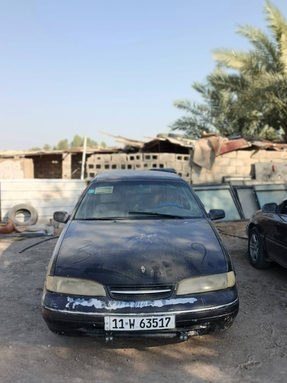 السلام عليكم سياره دايو برنس للبيع على حادثها رقم  انكليزي بغداد مشروع وطني للستفسار ***********
