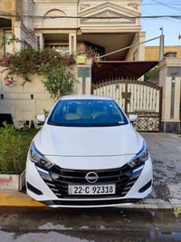 نيسان سني (( مكسيكي )) موديل 2024 رقم اربيل الدولي بأسمي وكاله تحويل م...