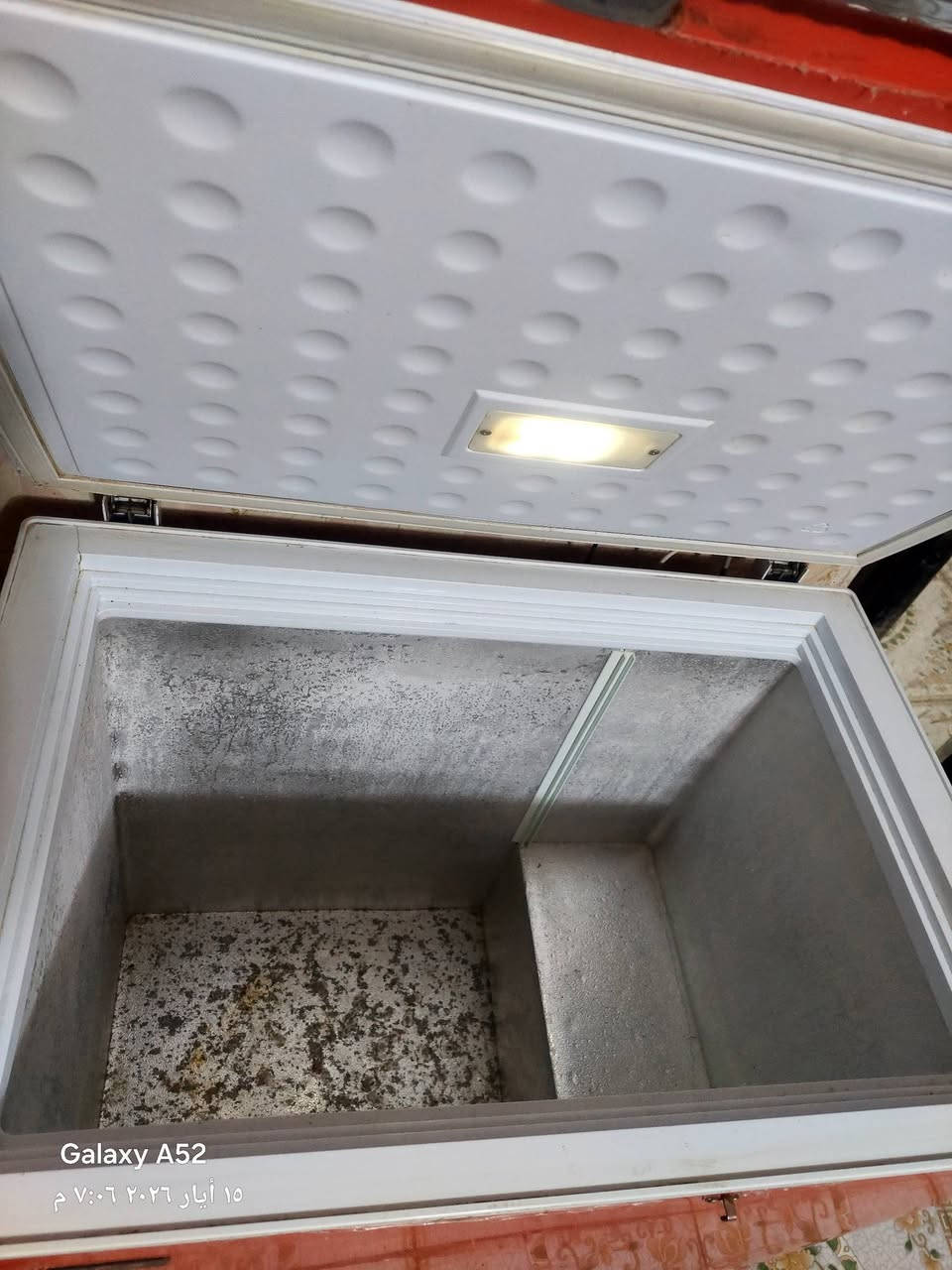 مواد منزلية مستعملة للبيع/خاص فقط
[اشتري غراض بيت مستعملة مناسبة
مجمدة حجم ١٠ قدم بيع شرط الثلج
مروحة بخارية عامودية عل كهرباء فقط٤٥ الف
طبلة بلاستك١٧ الف
زوالي ٤×٥  +٤×٣ الوحدة ٢٥ الف
سماوة


**إذا كنت صاحب هذا الإعلان وتريد حذفه لأي سبب، رجاءا أرسل رسالة إلى الدعم الفني**